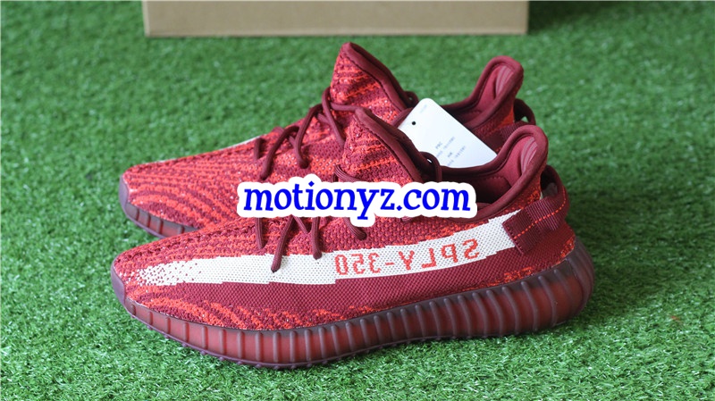 Adidas Yeezy Boost 350 V2 Teach Red Custom